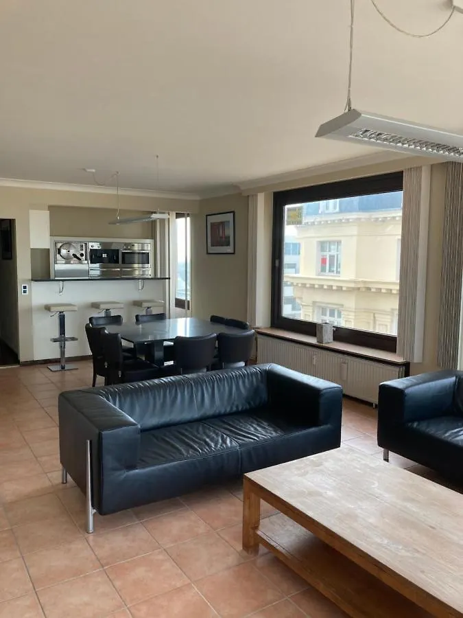 Seaview 3 Bedr Apartment - 8P - Oostende - Type Antwerpen85 - Frontal Seaview, Situated At The Beach